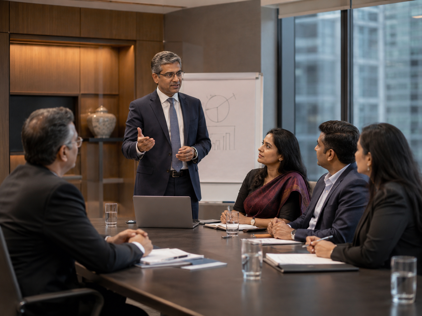 Executive consulting conversation practice